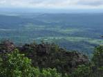 Vista do alto da Serra do Tepequem, no norte de Roraima